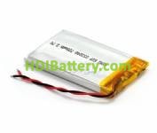 Batera recargable Li-Polmero GSP053048 3,7V 720mAh